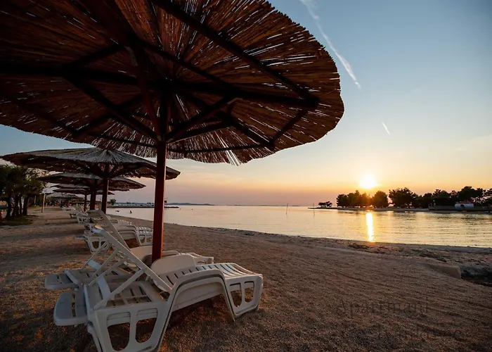 One Bedroom With Terrace Apartmán Zaton (Zadar)